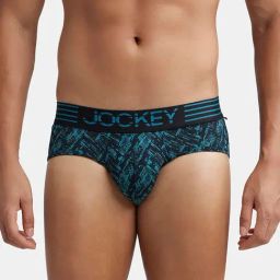 Jockey Blue Printed Briefs-image-17