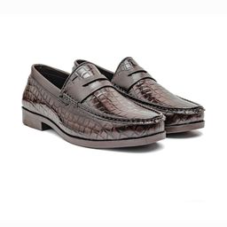 Bold Bunny Brown Leather Casual Shoes-image-65