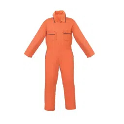 Karam PW1102 100% Cotton Twill Orange Safety Workwear With Pockets Size M-image-88