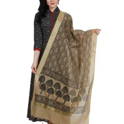 Dupatta Bazaar Beige Dupatta-image-81