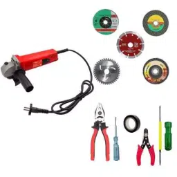 Hillgrove HGCM289M1 850 W 11000 rpm Angle Grinder Machine  Combo, HGCM550-40