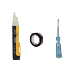 Hillgrove 90-1000 V Non Contact Voltage Tester, Line Tester & Tape Combo, HGCM437M1-21