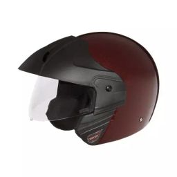 Studds NINJA CONCEPT ECO WINE RED (600 mm) X Large Open Face Helmet, ECOWINE RED-image-39