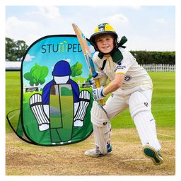Toyshine Foldable Standing Stumped Cricket Game for Kids Age 4 and Above Fun Activity Game Ball Included-26