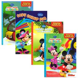 Disney Colouring & Activity Fun Books Combo 9 Set of 4 - English-2