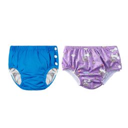 Chinmay Kids Reusable Swim Diaper Pants Pack of 2 - Multicolor-picture-15