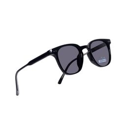 JODYKOES Unisex Square Sunglasses with Polarised and UV Protected Lens JK-SG-66526-BLACK-16