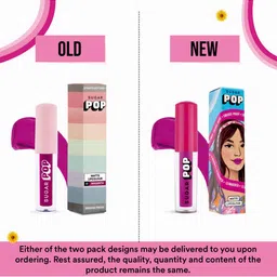 SUGAR POP 8 Hour Stay Non-Drying & Smudge Proof Matte Lipcolour 1.6 ml - Magenta 13 image 4