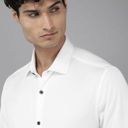 THE BEAR HOUSE Slim Fit Pure Cotton Formal Shirt-image-99