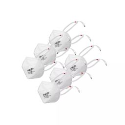 Vijay Sabre 5 Layer Anti Pollution N95 Disposable Mask Non-Woven Protective with Headloop Set Of 6-image-65