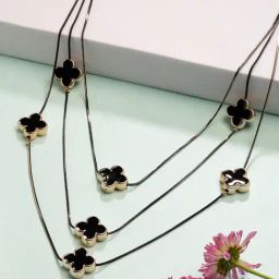 NVR Minimal Black Rhodium Plated Necklaces-image-61