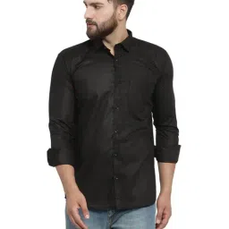Jainish Black Regular Fit Shirt-image-86