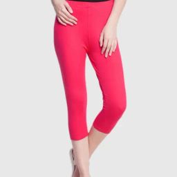 Dollar Missy Pink Skinny Fit Capris-image-72