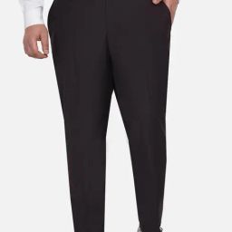 John Pride Brown Plus Size Trousers-picture-36