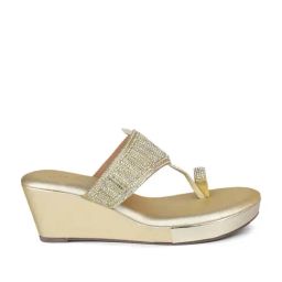 Inc 5 Women's Gold Toe Ring Wedges-image-111