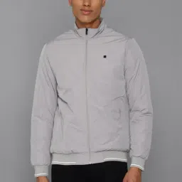 Allen Solly Grey Regular Fit Jacket-image-8
