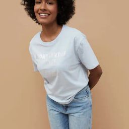 Fame Forever by Lifestyle Blue Cotton Printed T-Shirt-picture-39