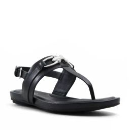 Aldo Women's AFOETHA Black T-Strap Sandals-image-79