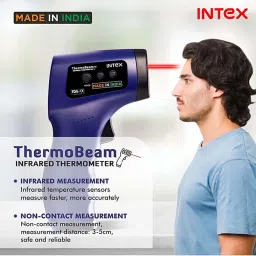 Intex ThermoBeam With Advance Laser Pointing Feature Infrared Thermometer (Blue) image 3