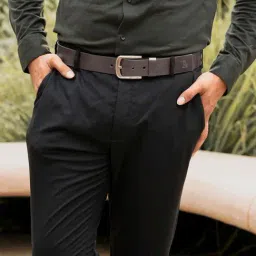 Kara Dark Brown Waist Belt for Men-image-49