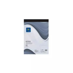 Worldone A/4 Size 58 GSM and 80 Sheets Ruled Note Pad for Writing Quick Notes, WPE1201-0