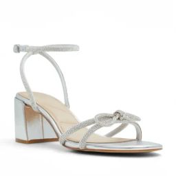 Aldo Women's BOUCLETTE Silver Ankle Strap Sandals-image-34