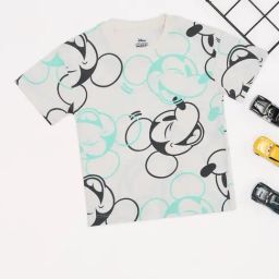 Pantaloons Baby Boys Bright White T-Shirts-picture-4