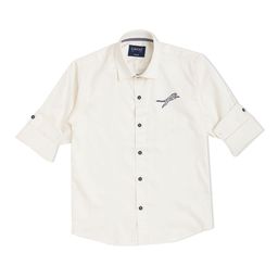 CAVIO Boys Cream-Coloured Casual Shirt-picture-27