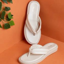 Inc.5 Women's Cream Thong Sandals-image-11