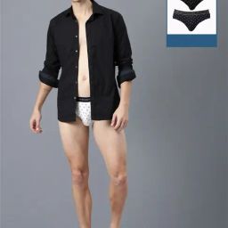 Force NXT Black & White Cotton Regular Fit Printed Briefs - Pack Of 3-image-37