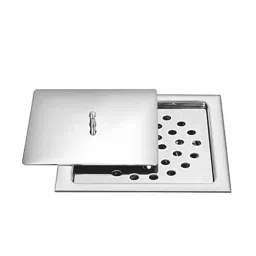 Sanjay Chilly Square Floor Drain Jali With Lid Silver 152.4 x 152.4 mm (6x6 inch), IK-S-GS-153-picture-10