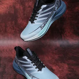 ABROS Men Lace-Ups Mesh Running Shoes-21