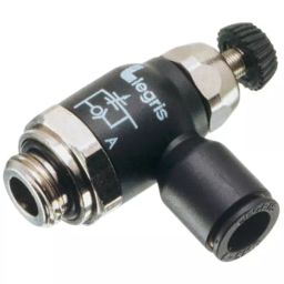 Legris 7060 Series Threaded Exhaust Regulator G 1/2 Male Inlet Port x 12 mm Tube Outlet Port, 7060 12 21-picture-22