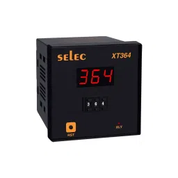 Selec LED Panel Mount Multifunction Meter 90 to 270 V AC/DC 96x96 mm, XT364-3-15