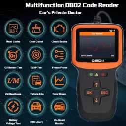 MODAXE 2.8 inch Screen Size Code Reader Advance OBD II Diagnostic Scanner, V317 image 3