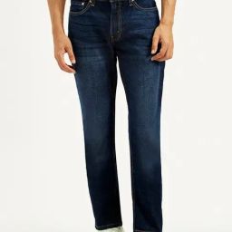 Levi's 511 Dark Blue Cotton Slim Fit Jeans-picture-21