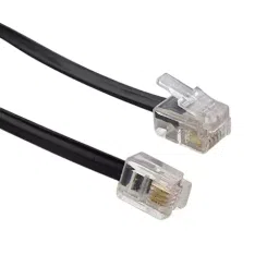 FEDUS RJ11 Telephone Landline Extension Cord Cable Gold 10 m (Pack of 2)-image-51