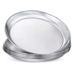 Judge Classic Stainless Steel Plates set of 6-Each 18.5cm Silver-58