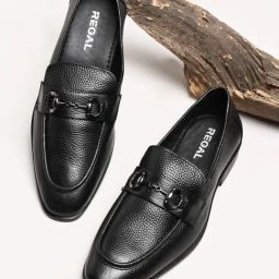 Regal Men's Comfort Black Moccasins-picture-45