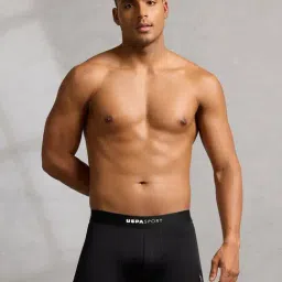 U.S. Polo Assn. Black Nylon Regular Fit Logo Trunks-picture-29
