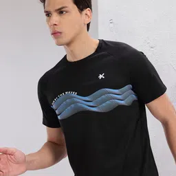HRX by Hrithik Roshan Printed Rapid-Dry Running T-shirt-image-82
