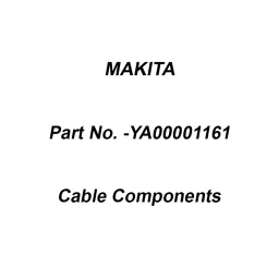 Makita Cable Components Suitable for ELM4621, Part No YA00001161-picture-41