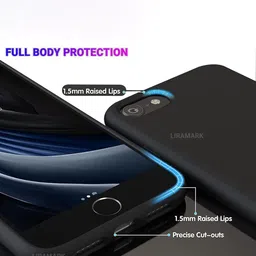 LIRAMARK Solid Printed iPhone 8 and SE Back Case Mobile Accessories image 2