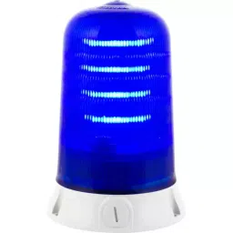 RS PRO 12+24 V Flashing, Rotating, Steady LED IP65 Multiple Effect Beacon Blue Lens, 2205010-image-52