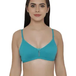 Clovia Teal Non Wired Non Padded Full Coverage Bra-picture-40