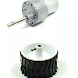 Invento 12v 10 Kg-cm 300 RPM Side Shaft High Torque Geared DC Motor-image-56