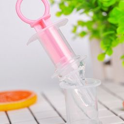 The Cheeky Kidzz Multi-Functional Baby Smart Medicine Needle Feeder Squeeze Medicine Dropper (PINK)-image-48