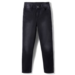 Pine Kids Denim Full Length Jeans Washed Jeans - Black-picture-2
