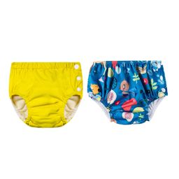 Chinmay Kids Reusable Swim Diaper Pants Pack of 2 - Multicolor-picture-14