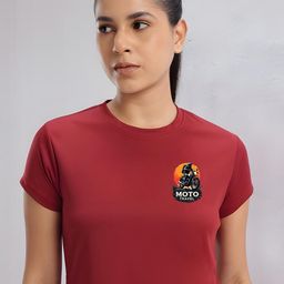DressBerry Women Printed Applique T-shirt-image-99